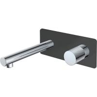 Смеситель для раковины Boheme Stick 125-BCR.2, Black touch chrome