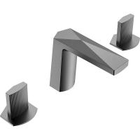 Смеситель для раковины Boheme Venturo, ручка TOUCH, вороненая сталь, gun metal, 150-GM-TOUCH