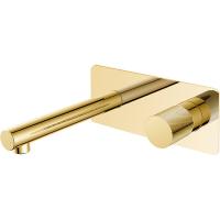 Смеситель для раковины Boheme Stick 125-GG.2, Gold touch gold