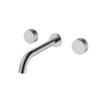 Смеситель из стены Boheme STICK SPIRALE на 3 отв. 152-2-NB.4 брашированный никель