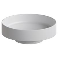 Раковина Boheme Corian 801-MW, 40 см накладная, цвет белый