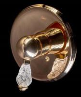 Смеситель для душа Boheme Crystal 285-CRST, встраиваемый, золото
