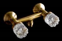 Смеситель для душа Boheme Crystal 314-CRST, бронза