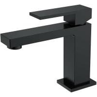 Смеситель для раковины Boheme Qubic 471-B, цвет Matt Black