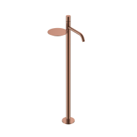 Смеситель для раковины напольный Boheme Stick DIAMOND 120-CB брашированная медь