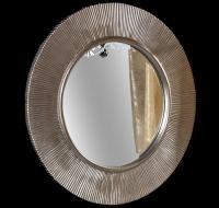 Зеркало серебро глянец с подсветкой d82 528-SL light