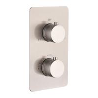 Смеситель для душа Boheme Cell 134-2-NB, термостатический, цвет никель брашированный