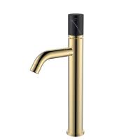 Смеситель для раковины Boheme Stick, Gold Mramor Black, 122-G-MR-BLACK