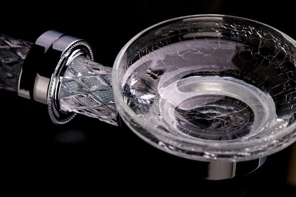 Мыльница Boheme Murano Cristal, хром, 10903-CRST-СH