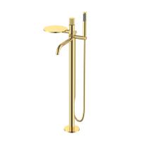 Смеситель Boheme Stick 129-GG.3 для ванны и душа, с душевым гарнитуром, gold