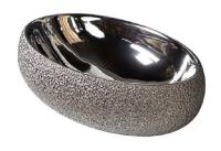 Раковина Boheme NeoArt 861 48 см накладная, серебро