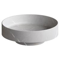 Раковина Boheme Corian 801-GR, 40 см накладная, цвет серый