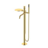 Смеситель Boheme Stick 129-GG.4 для ванны и душа, с душевым гарнитуром, gold