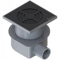 Душевой трап (лоток) Boheme Smart Design 984-10-B, 10 см, цвет черный