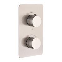 Смеситель Boheme Cell 134-3-NB для душа, термостатический, nickel brush