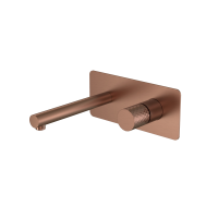 Смеситель из стены Boheme Stick ручка DIAMOND 125-BRB брашированная бронза