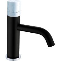 Смеситель для раковины Boheme Stick 121-B-MR-W, Black Mramor White