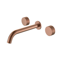 Смеситель из стены Boheme STICK TOUCH на 3 отв. 152-2-CB.2 брашированная медь