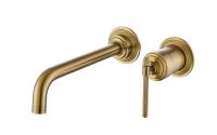 Смеситель для раковины из стены Boheme Eterna 175-BR бронза