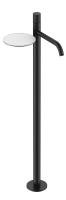 Смеситель для раковины напольный Boheme Stick SPIRALE 120-BB.4 черный