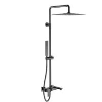 Душевая стойка Boheme Qubic, Shine Gun Metall, 478-SGM