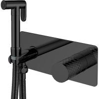 Гигиенический душ Boheme Stick 127-BB, С ВНУТРЕННЕЙ ЧАСТЬЮ, цвет diamond Black matt