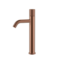 Смеситель для раковины высокий Boheme Stick TOUCH 122-CB.2 брашированная медь