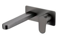 Смеситель для раковины из стены Boheme Spectre 455-GM gun metall