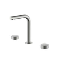 Смеситель для раковины Boheme Stick SPIRALE на 3 отв. 152-NB.4 брашированный никель