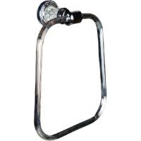 Полотенцедержатель Boheme Murano Cristal кольцо, хром, 10905-CRST-CH