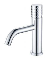 Смеситель для раковины Boheme Stick 121-CRCR, хром (chrome diamond chrome)