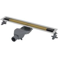Душевой трап (лоток) Boheme B&T Infinity 80 см, цвет матовое золото, 981-80-MG