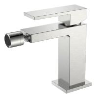 Смеситель для биде Boheme Qubic 476-NB, цвет Brushed Nickel