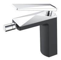 Смеситель Boheme Venturo 376-B, для биде черный, хром