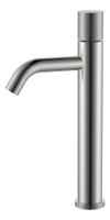 Смеситель для раковины Boheme Stick 122-NB.2, высокий, цвет никель брашированный с ручкой Touch