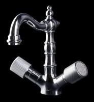 Смеситель для раковины Boheme Royal Crystal, хром, 272-Royal/CRST