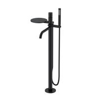 Смеситель Boheme Stick 129-BB.4 для ванны и душа, с душевым гарнитуром, black