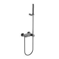 Душевая стойка Boheme Stick 123-GM.3 для ванны и душа, gun metal