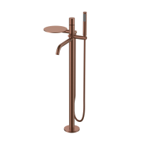 Смеситель Boheme Stick напольный ручка DIAMOND 129-BRB брашированная бронза
