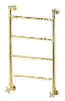 Полотенцесушитель водяной Boheme Oro 75 x 50 см, ширина 53.1 см, высота 78.4 см см, золото, 706