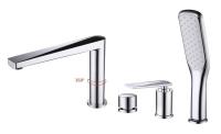 Смеситель Boheme Venturo 370 для ванны на 4 отверстия, хром