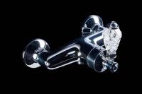 Смеситель для душа Boheme Vogue 224-CRST Crystal, хром