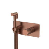 Гигиенический душ Boheme Stick ручка TOUCH 127-BRB.2 со смесителем С ВНУТРЕННЕЙ ЧАСТЬЮ, брашированная бронза