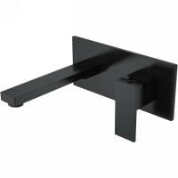Смеситель для раковины Boheme Qubic 475-B, цвет Matt Black