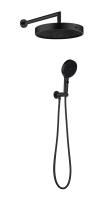Душевой гарнитур Boheme Cell 427-SGM, цвет графит глянцевый Shine Gun Metal