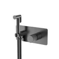 Гигиенический душ Boheme Stick, 127-GM.3, С ВНУТРЕННЕЙ ЧАСТЬЮ, gun metal