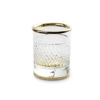 Стакан для зубных щеток Boheme Aura 10252-G, золото