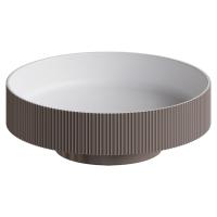 Раковина Boheme Corian 801-R-D, 40 см накладная, цвет дельмар