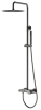Душевая стойка Boheme Stick 128-GM.2, цвет графит Gun Metal с ручкой Touch