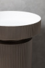 Раковина Boheme Corian 801-R-D, 40 см накладная, цвет дельмар